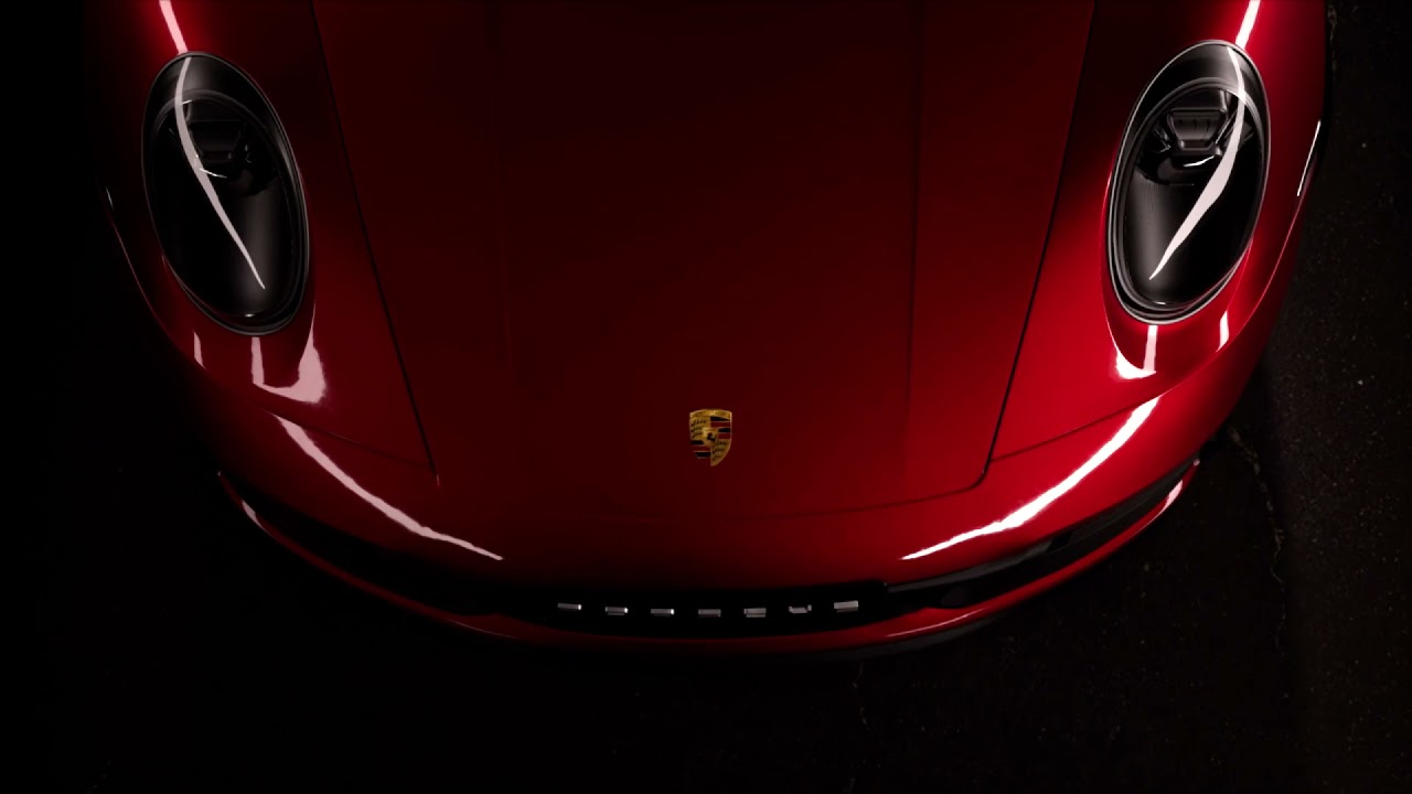 Porsche 3D animation